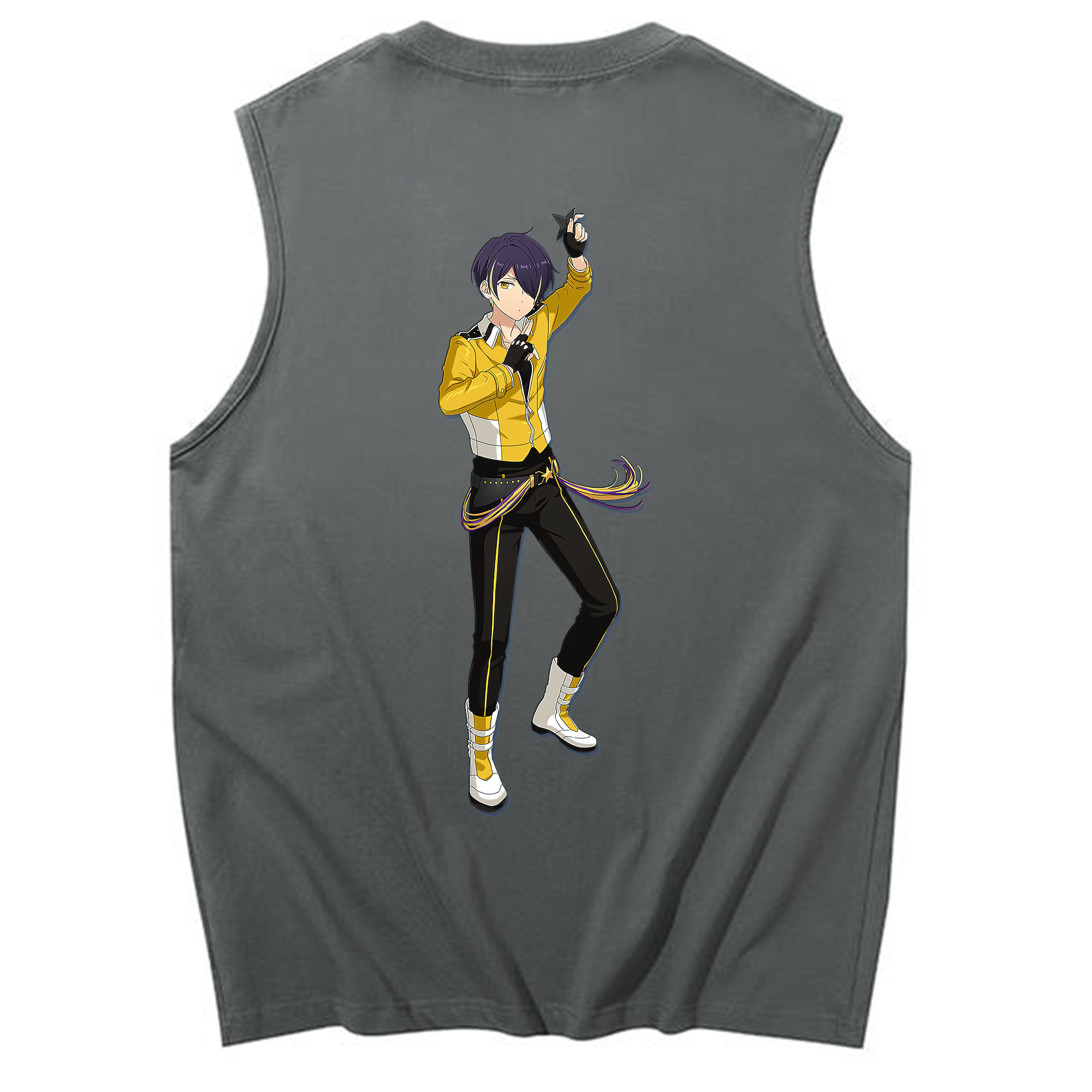 （画像用） あんさんぶるスターズ! Ensemble Stars コットン100％タンクトップ（背面プリント）